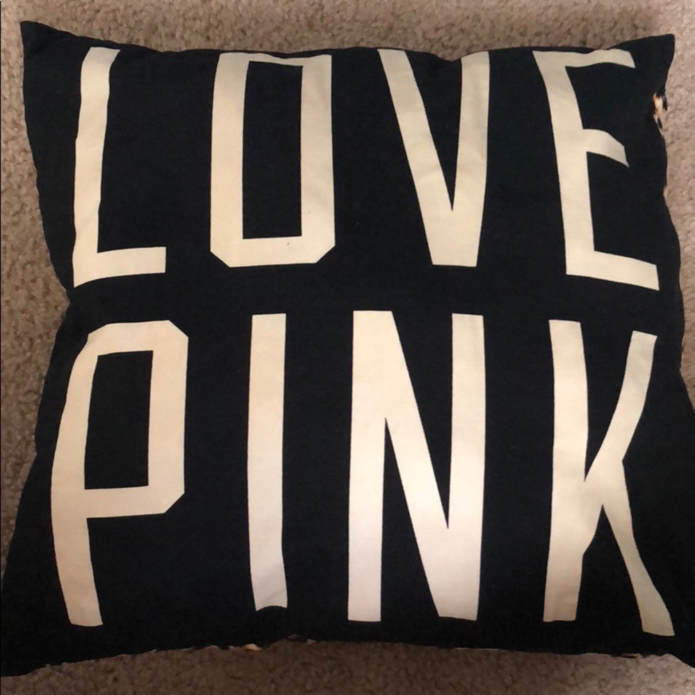 VS PINK Throw Pillow New